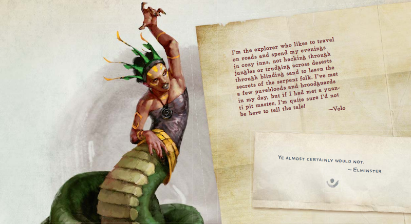 Volo’s Guide’s Yuan-Ti Nightmare Speaker